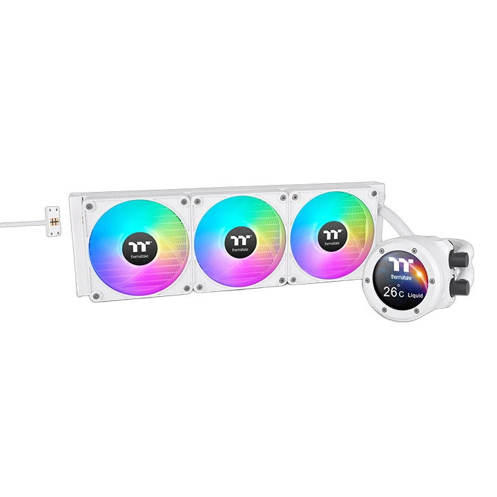 Thermaltake TH360 V2 Ultra EX ARGB Sync All-In-One Liquid Cooler - Snow Edition